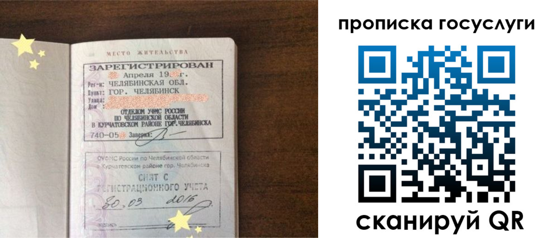 временная регистрация адрес в Зуевке